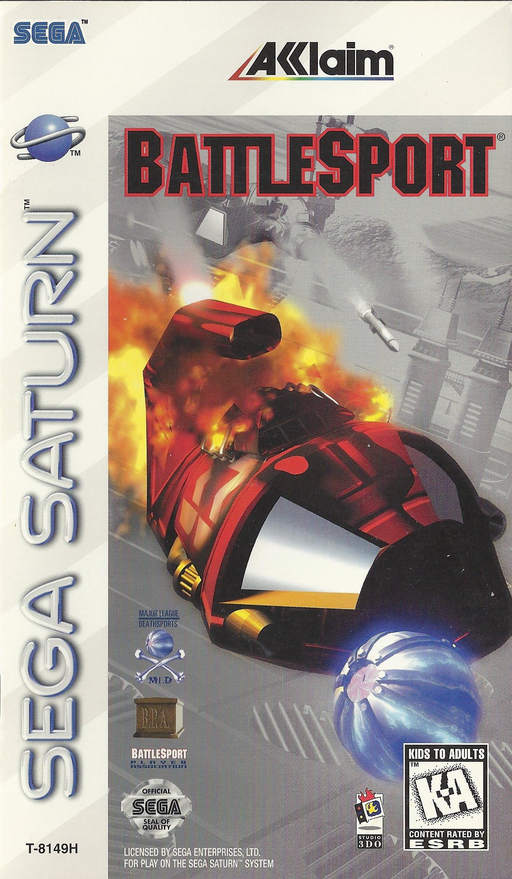 Battlesport box art for Sega Saturn